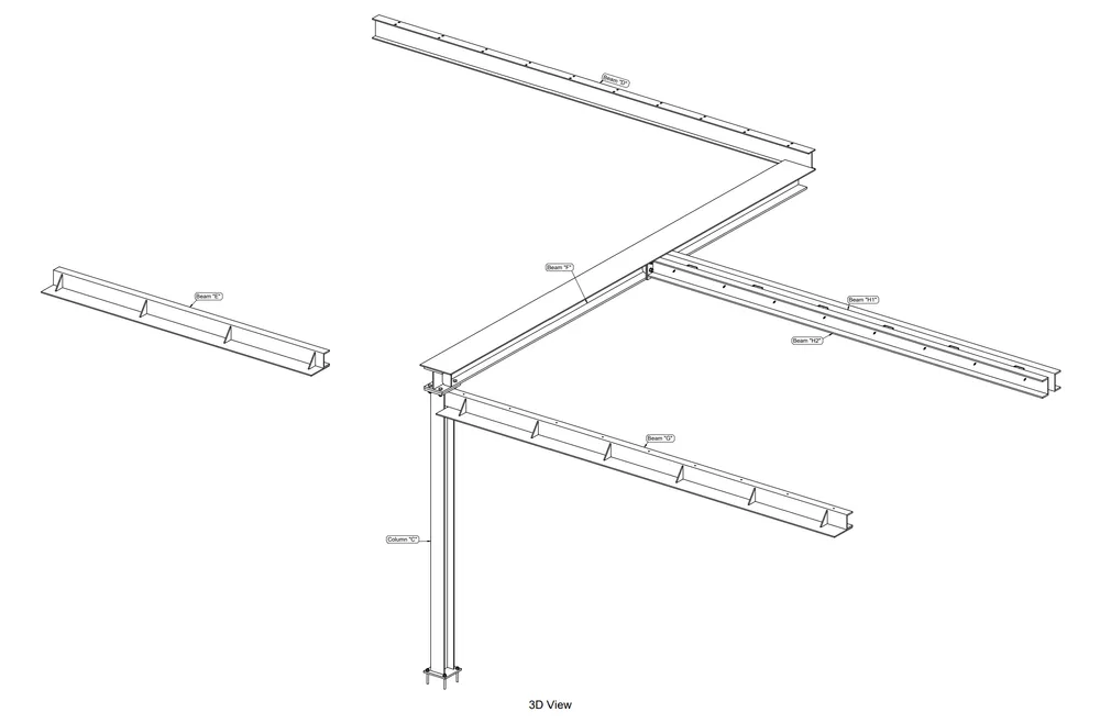 Cottage Steels — Drawing 3